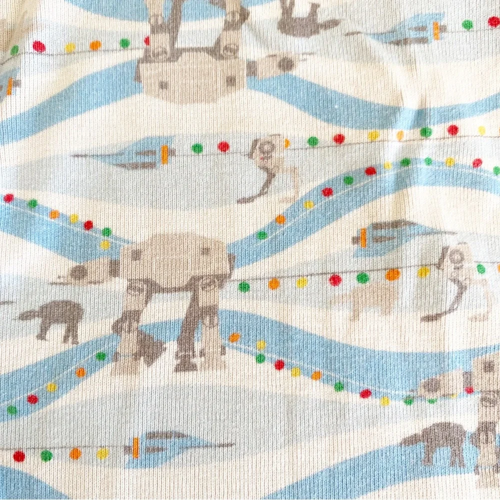Hanna Andersson | Star Wars AT-AT Walker‎ Holiday Long John Pajama Set